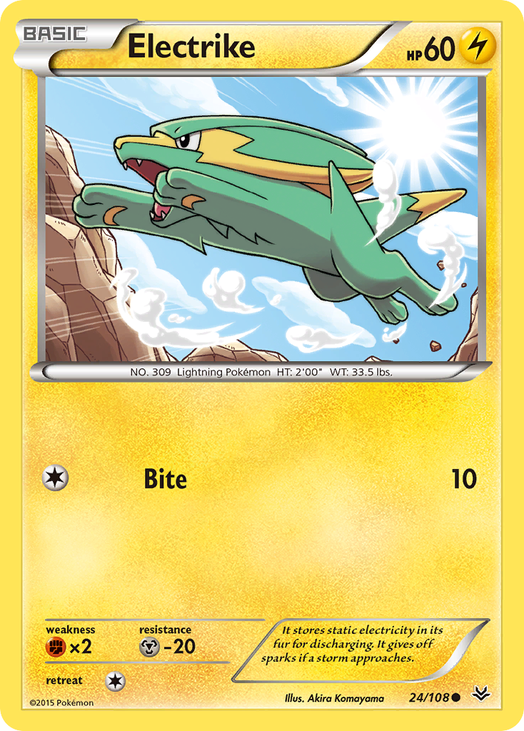 Electrike (24/108) [XY: Roaring Skies] | Mindsight Gaming