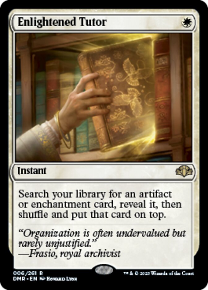 Enlightened Tutor [Dominaria Remastered] | Mindsight Gaming