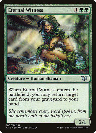 Eternal Witness [Commander 2015] | Mindsight Gaming