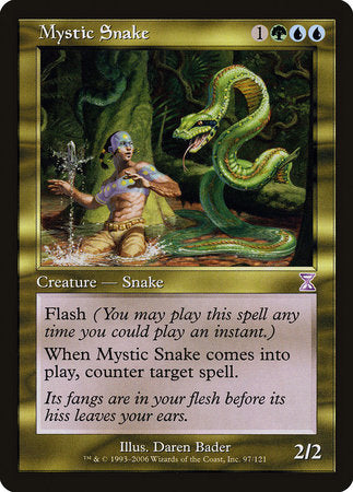 Mystic Snake [Time Spiral Timeshifted] | Mindsight Gaming