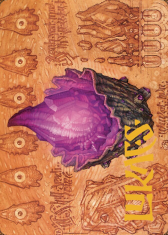 Thorn of Amethyst Art Card (Gold-Stamped Signature) [The Brothers' War Art Series] | Mindsight Gaming