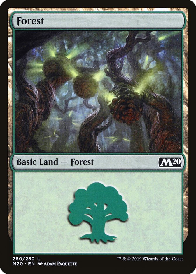 Forest (#280) [Core Set 2020] | Mindsight Gaming