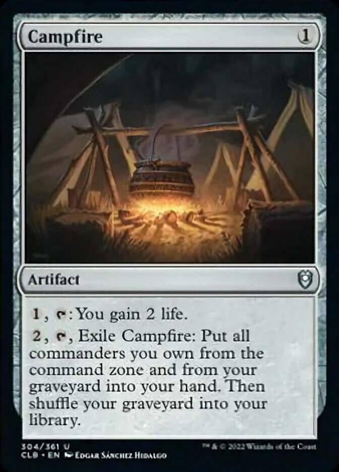 Campfire [Commander Legends: Battle for Baldur's Gate] | Mindsight Gaming