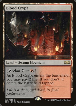 Blood Crypt [Ravnica Allegiance] | Mindsight Gaming