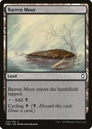 Barren Moor [Commander Anthology Volume II] | Mindsight Gaming