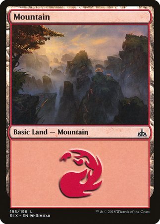 Mountain [Rivals of Ixalan] | Mindsight Gaming