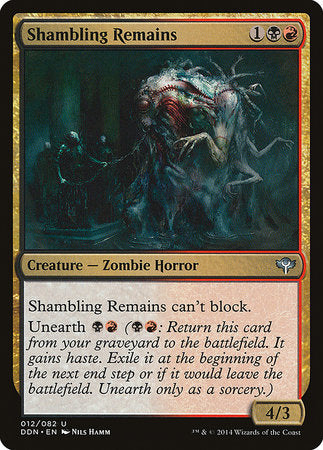 Shambling Remains [Duel Decks: Speed vs. Cunning] | Mindsight Gaming