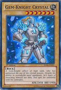 Gem-Knight Crystal [HA06-EN001] Super Rare | Mindsight Gaming