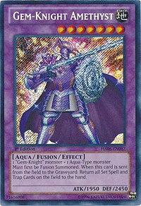 Gem-Knight Amethyst [HA06-EN047] Secret Rare | Mindsight Gaming