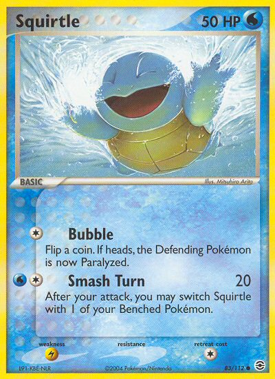 Squirtle (83/112) [EX: FireRed & LeafGreen] | Mindsight Gaming