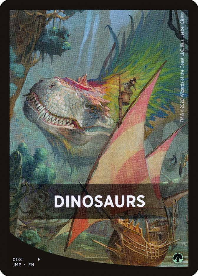 Dinosaurs Theme Card [Jumpstart Front Cards] | Mindsight Gaming