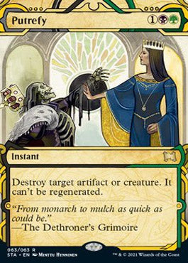 Putrefy (Etched Foil) [Strixhaven Mystical Archive] | Mindsight Gaming