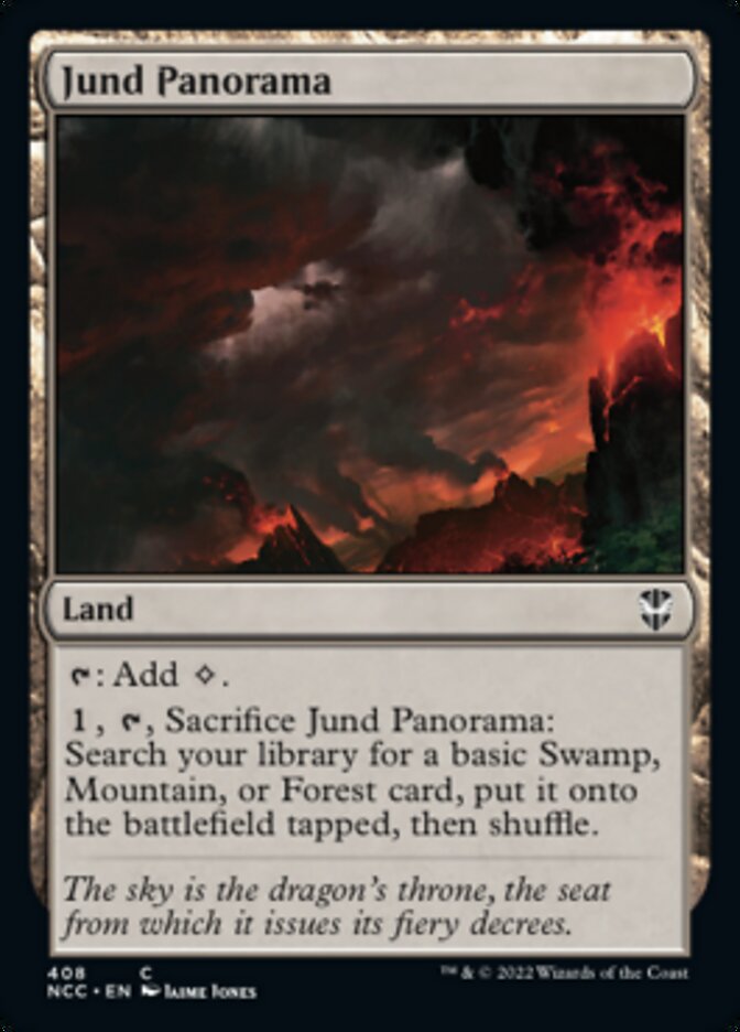 Jund Panorama [Streets of New Capenna Commander] | Mindsight Gaming