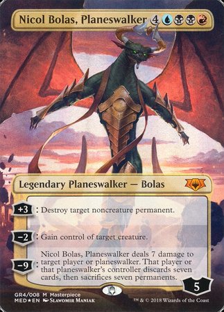 Nicol Bolas, Planeswalker [Mythic Edition] | Mindsight Gaming