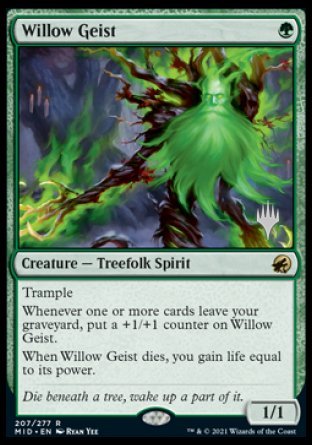 Willow Geist (Promo Pack) [Innistrad: Midnight Hunt Promos] | Mindsight Gaming