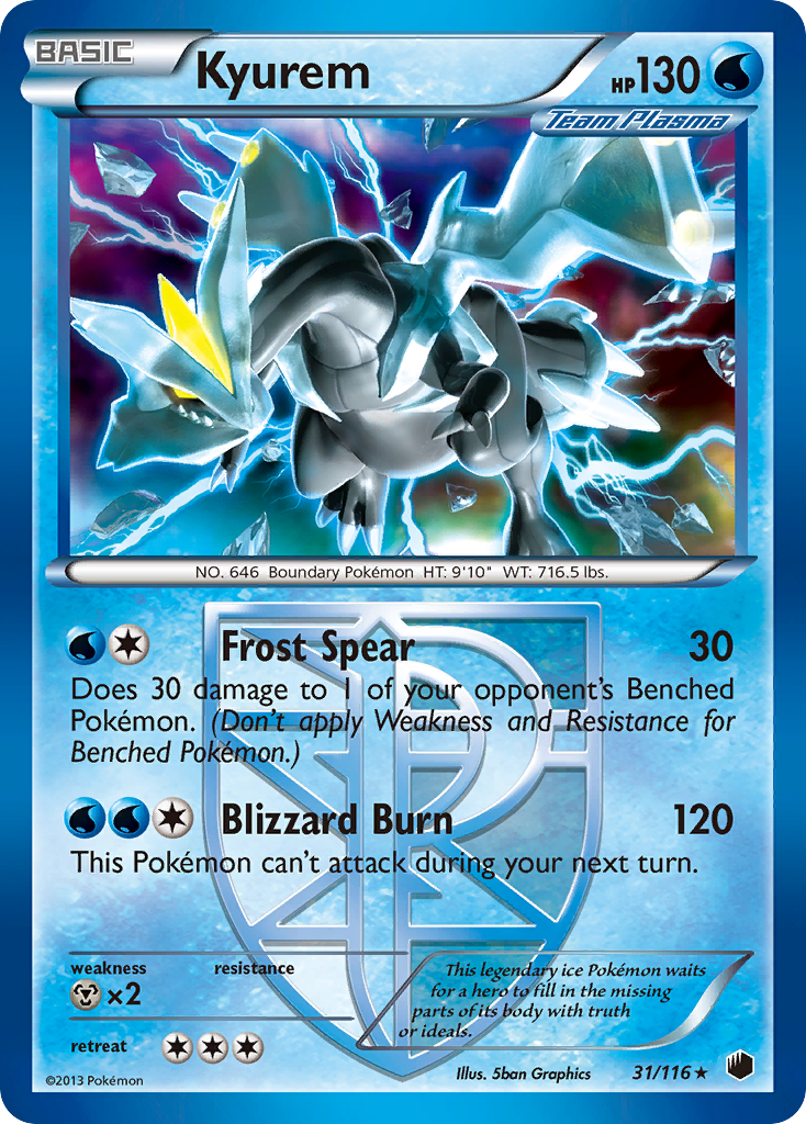 Kyurem (31/116) [Black & White: Plasma Freeze] | Mindsight Gaming