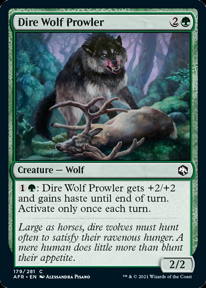 Dire Wolf Prowler [Dungeons & Dragons: Adventures in the Forgotten Realms] | Mindsight Gaming