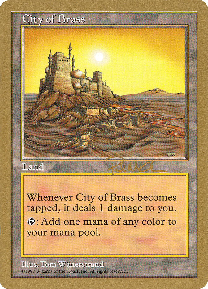 City of Brass (Paul McCabe) [World Championship Decks 1997] | Mindsight Gaming