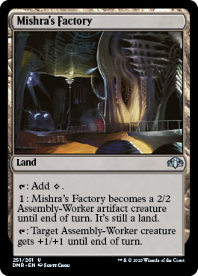 Mishra's Factory [Dominaria Remastered] | Mindsight Gaming