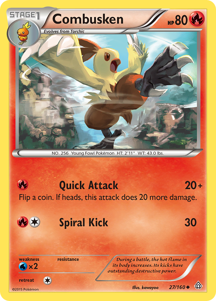 Combusken (27/160) [XY: Primal Clash] | Mindsight Gaming