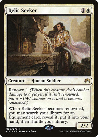 Relic Seeker [Magic Origins] | Mindsight Gaming