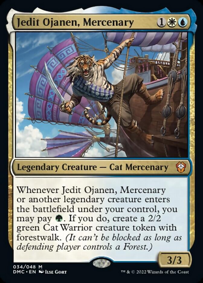 Jedit Ojanen, Mercenary [Dominaria United Commander] | Mindsight Gaming