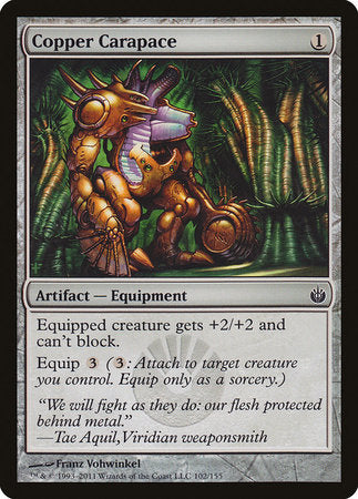 Copper Carapace [Mirrodin Besieged] | Mindsight Gaming