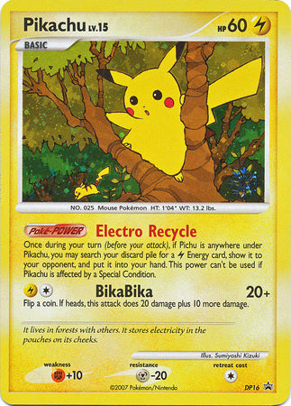 Pikachu (DP16) [Countdown Calendar Promos] | Mindsight Gaming