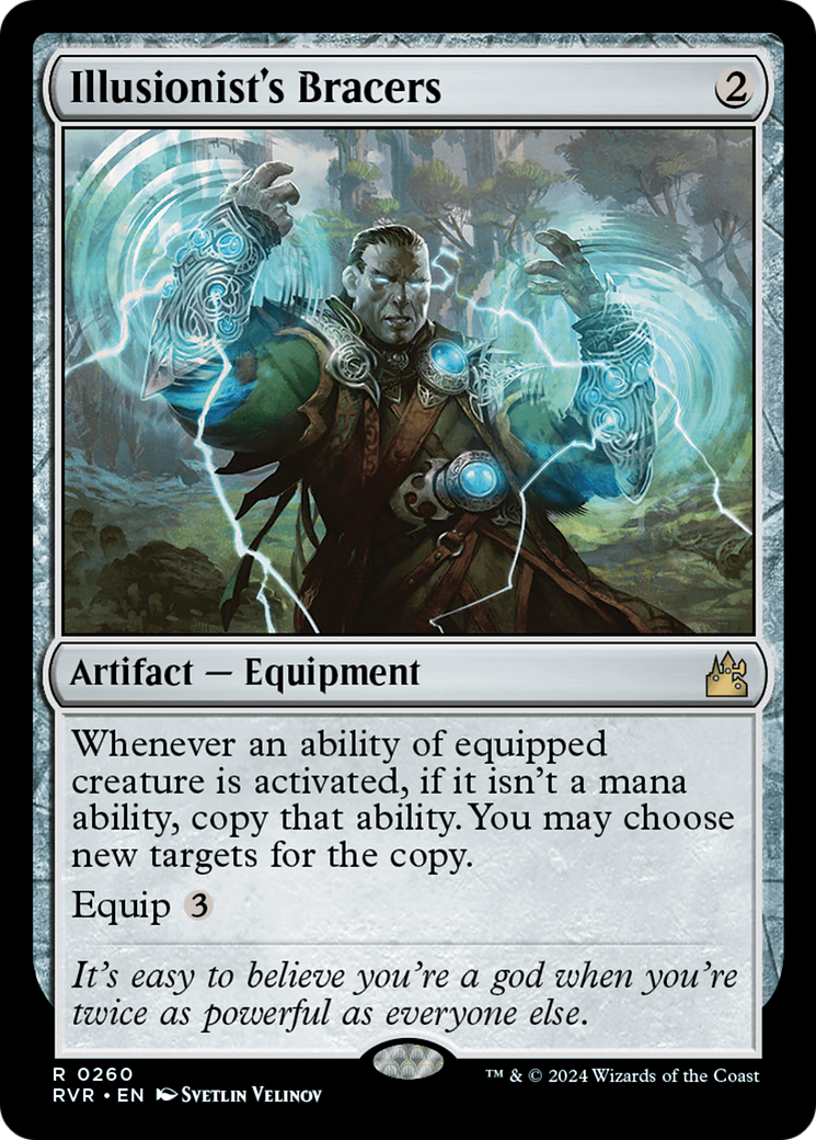 Illusionist's Bracers [Ravnica Remastered] | Mindsight Gaming