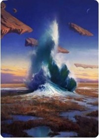 Flooded Strand Art Card [Zendikar Rising Art Series] | Mindsight Gaming