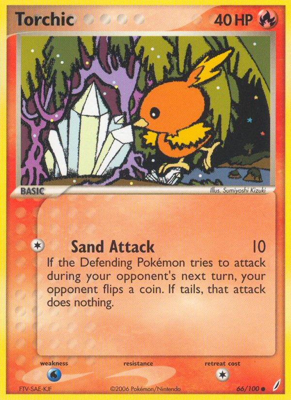 Torchic (66/100) [EX: Crystal Guardians] | Mindsight Gaming