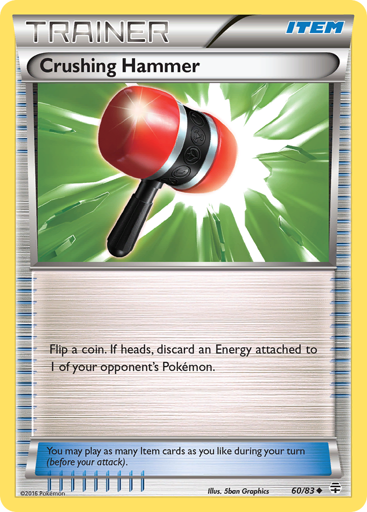 Crushing Hammer (60/83) [XY: Generations] | Mindsight Gaming