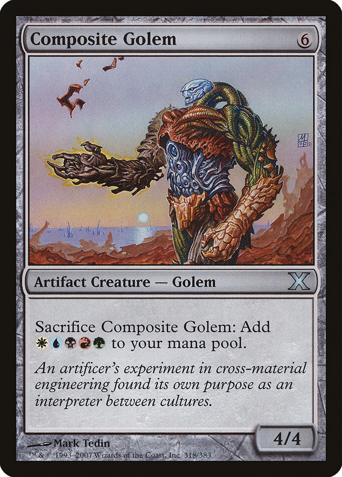 Composite Golem [Tenth Edition] | Mindsight Gaming