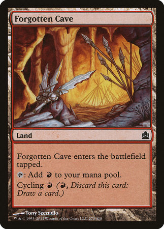 Forgotten Cave [Commander 2011] | Mindsight Gaming