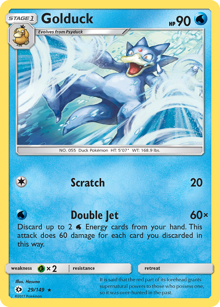 Golduck (29/149) [Sun & Moon: Base Set] | Mindsight Gaming