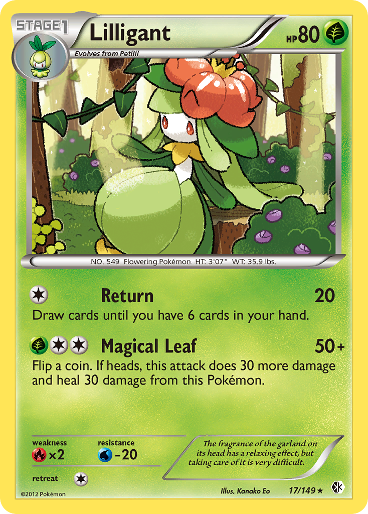 Lilligant (17/149) [Black & White: Boundaries Crossed] | Mindsight Gaming