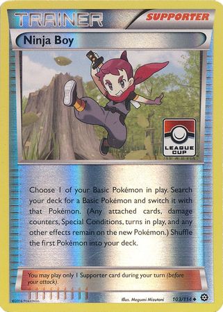 Ninja Boy (103/114) (League Promo) [XY: Steam Siege] | Mindsight Gaming