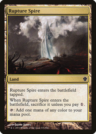 Rupture Spire [Commander 2013] | Mindsight Gaming