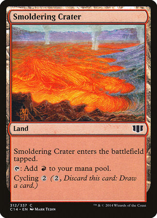 Smoldering Crater [Commander 2014] | Mindsight Gaming