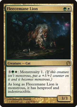 Fleecemane Lion [Theros] | Mindsight Gaming