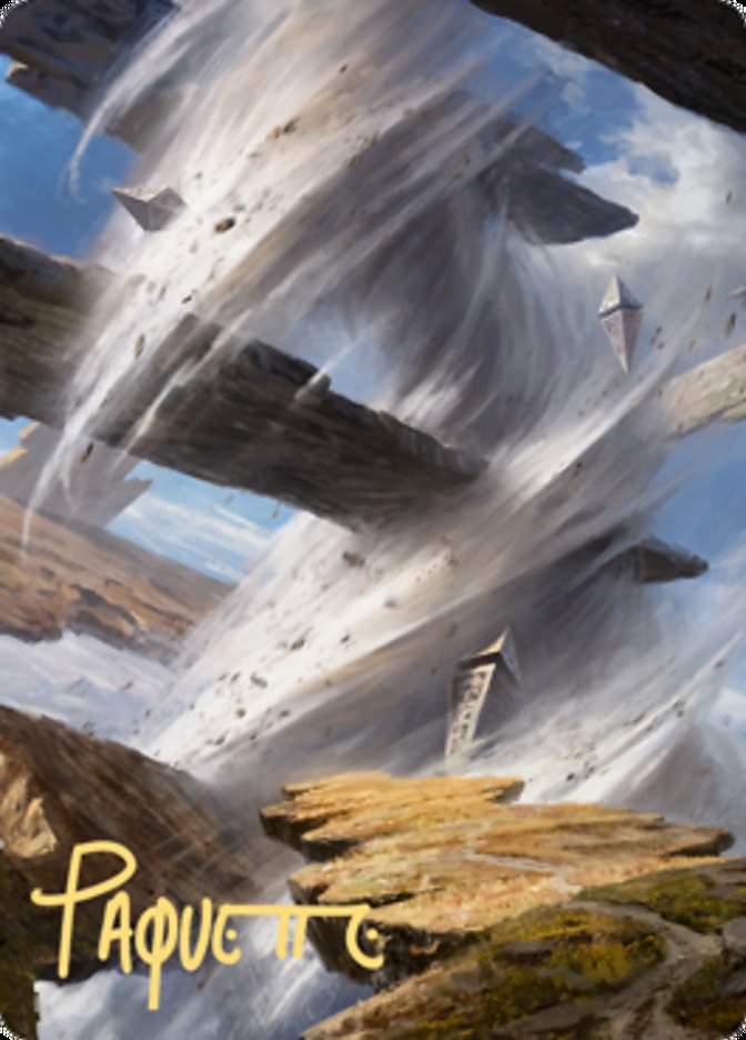 Plains 2 Art Card (Gold-Stamped Signature) [Zendikar Rising Art Series] | Mindsight Gaming