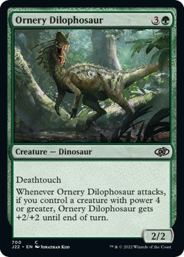 Ornery Dilophosaur [Jumpstart 2022] | Mindsight Gaming