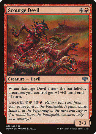 Scourge Devil [Duel Decks: Speed vs. Cunning] | Mindsight Gaming