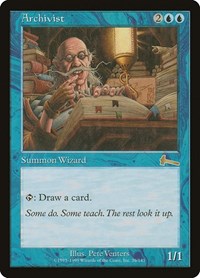 Archivist [Urza's Legacy] | Mindsight Gaming