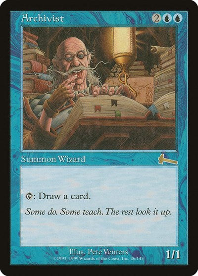 Archivist [Urza's Legacy] | Mindsight Gaming