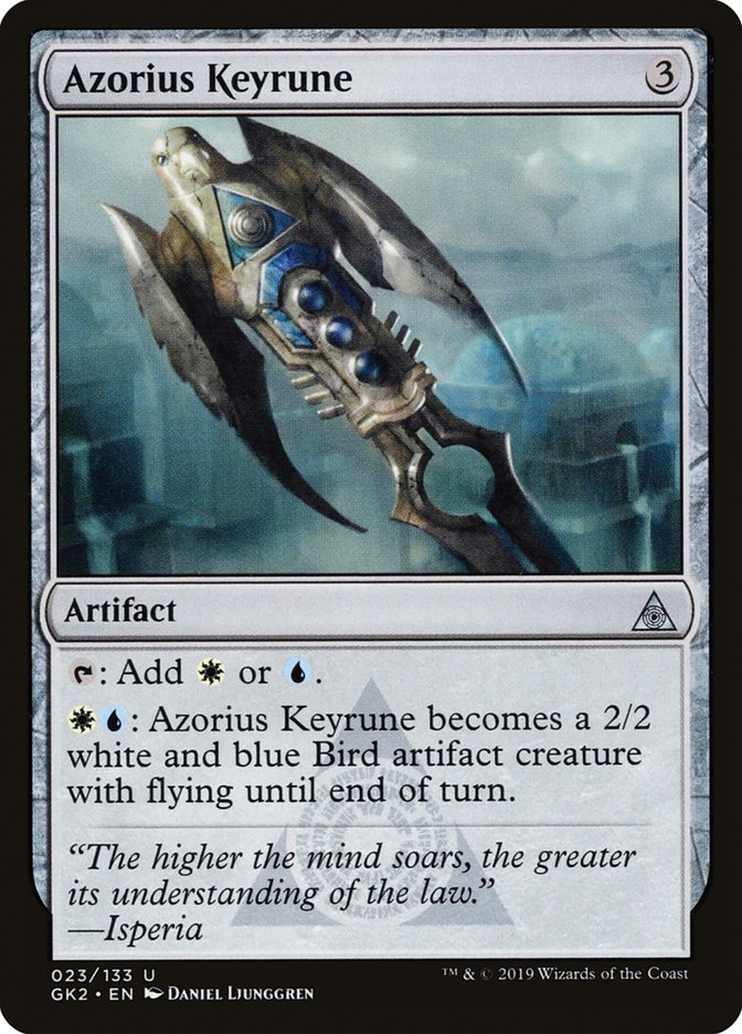 Azorius Keyrune [Ravnica Allegiance Guild Kit] | Mindsight Gaming