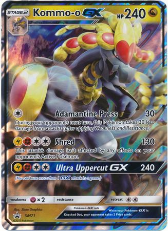 Kommo-o GX (SM71) (Jumbo Card) [Sun & Moon: Black Star Promos] | Mindsight Gaming