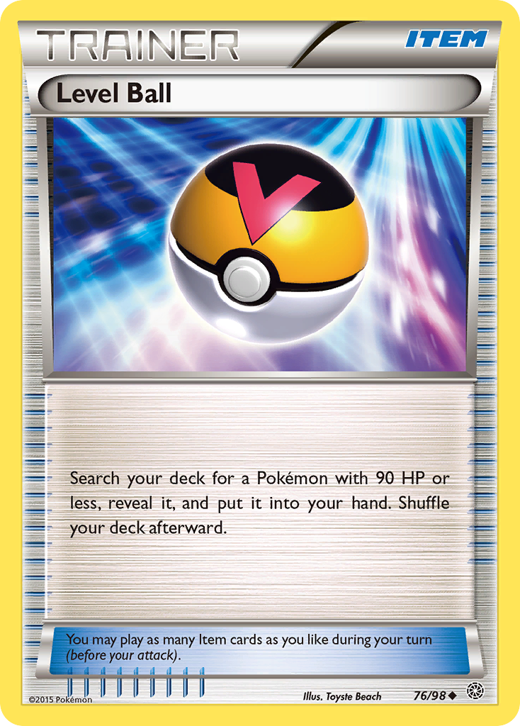 Level Ball (76/98) [XY: Ancient Origins] | Mindsight Gaming