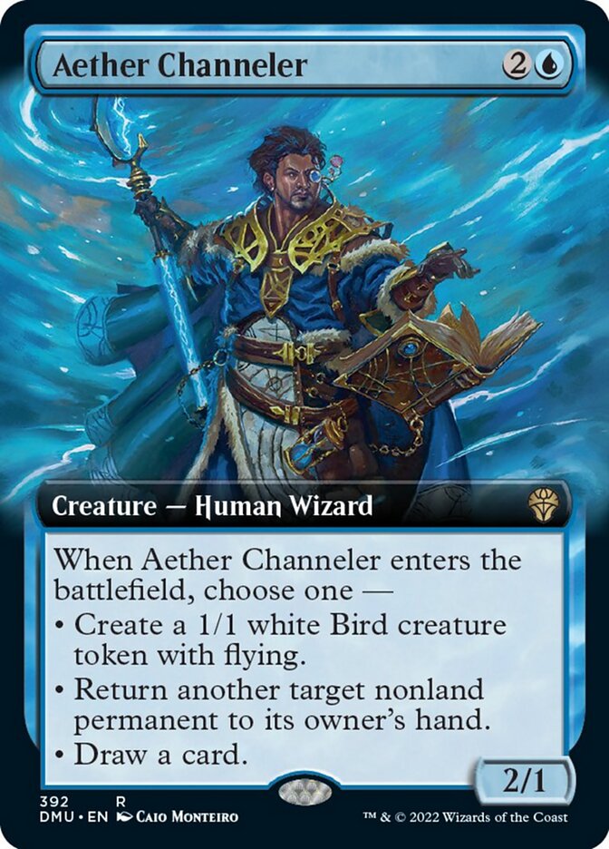 Aether Channeler (Extended Art) [Dominaria United] | Mindsight Gaming