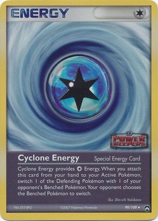 Cyclone Energy (90/108) (Stamped) [EX: Power Keepers] | Mindsight Gaming